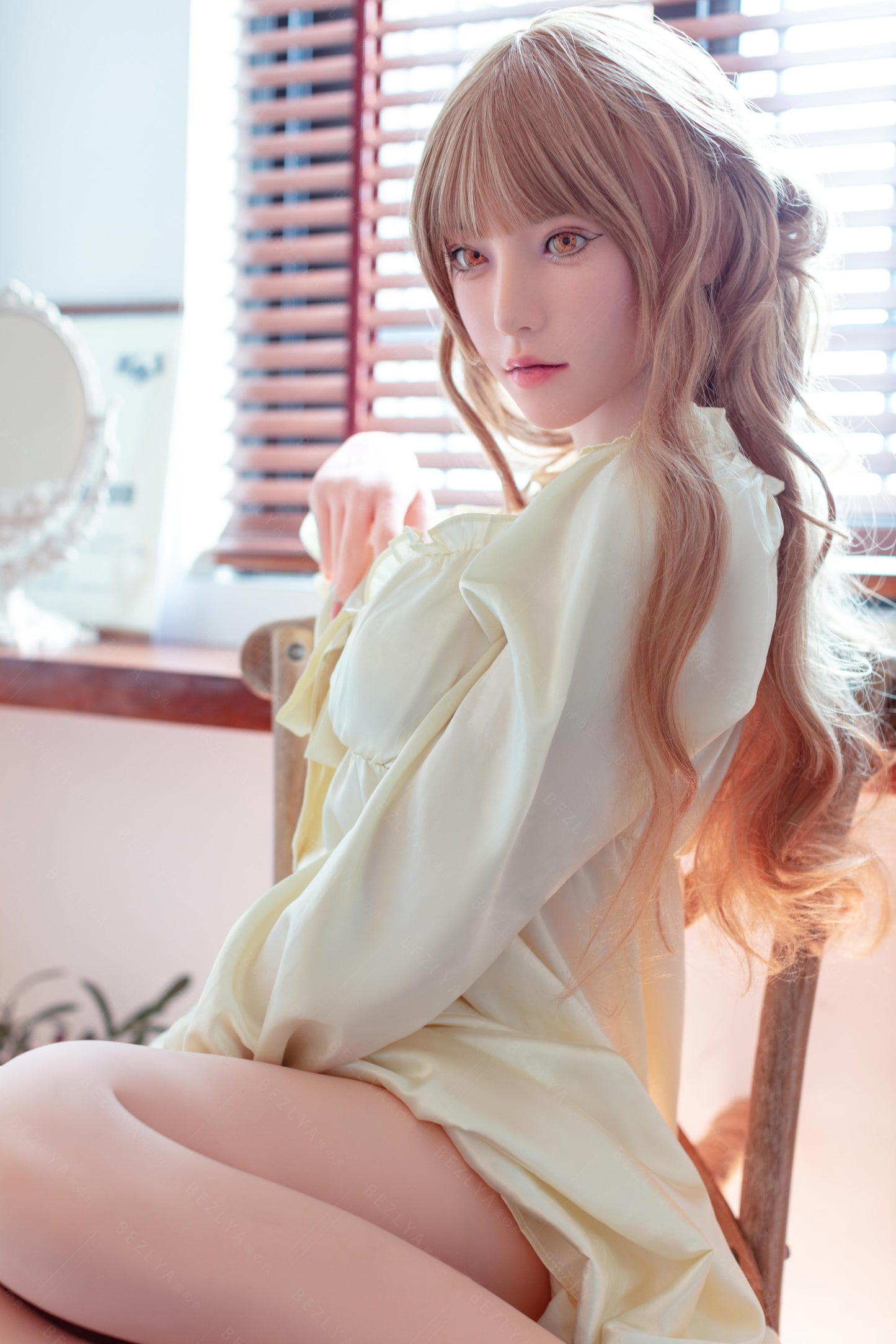 Bezlya - Iris - 160cm/5ft3 - 2.1 C-cup - Silicone Sex Doll - 76dollshop