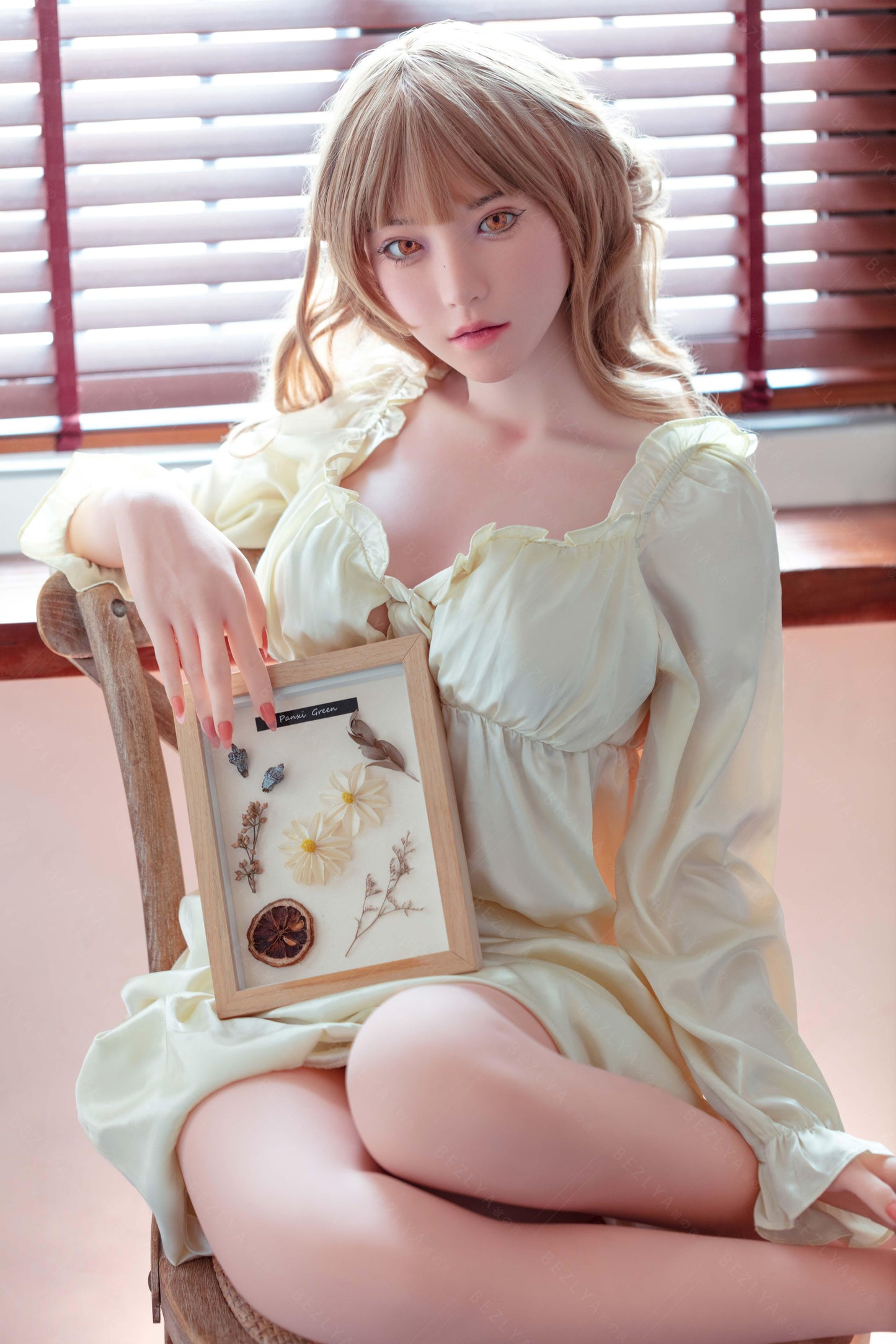 Bezlya - Iris - 160cm/5ft3 - 2.1 C-cup - Silicone Sex Doll - 76dollshop