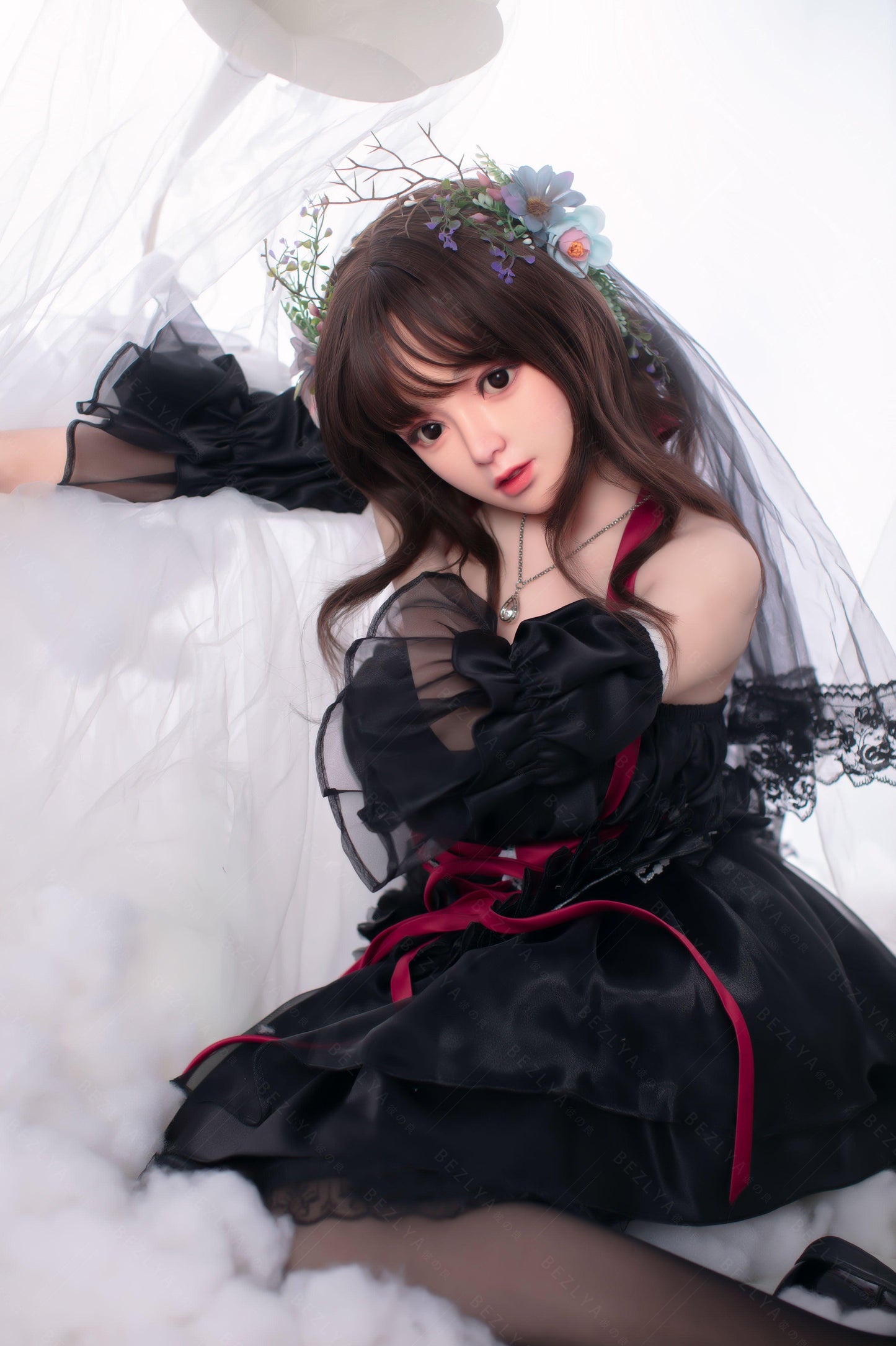 Bezlya - Convallaria - 149cm/4ft10.75 - 2.0 D-cup - Silicone Head + TPE Body Sex Doll - 76dollshop