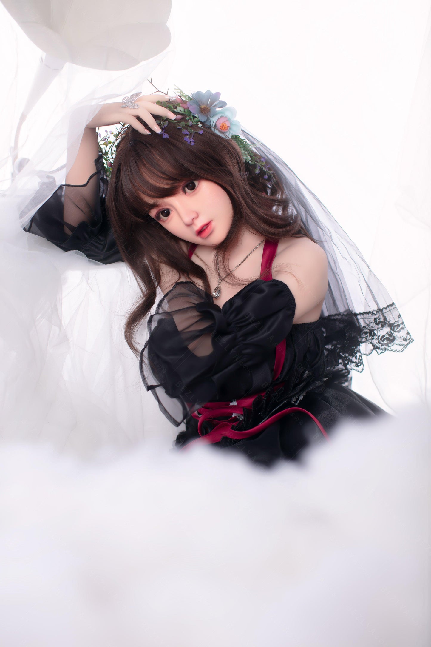 Bezlya - Convallaria - 149cm/4ft10.75 - 2.0 D-cup - Silicone Head + TPE Body Sex Doll - 76dollshop