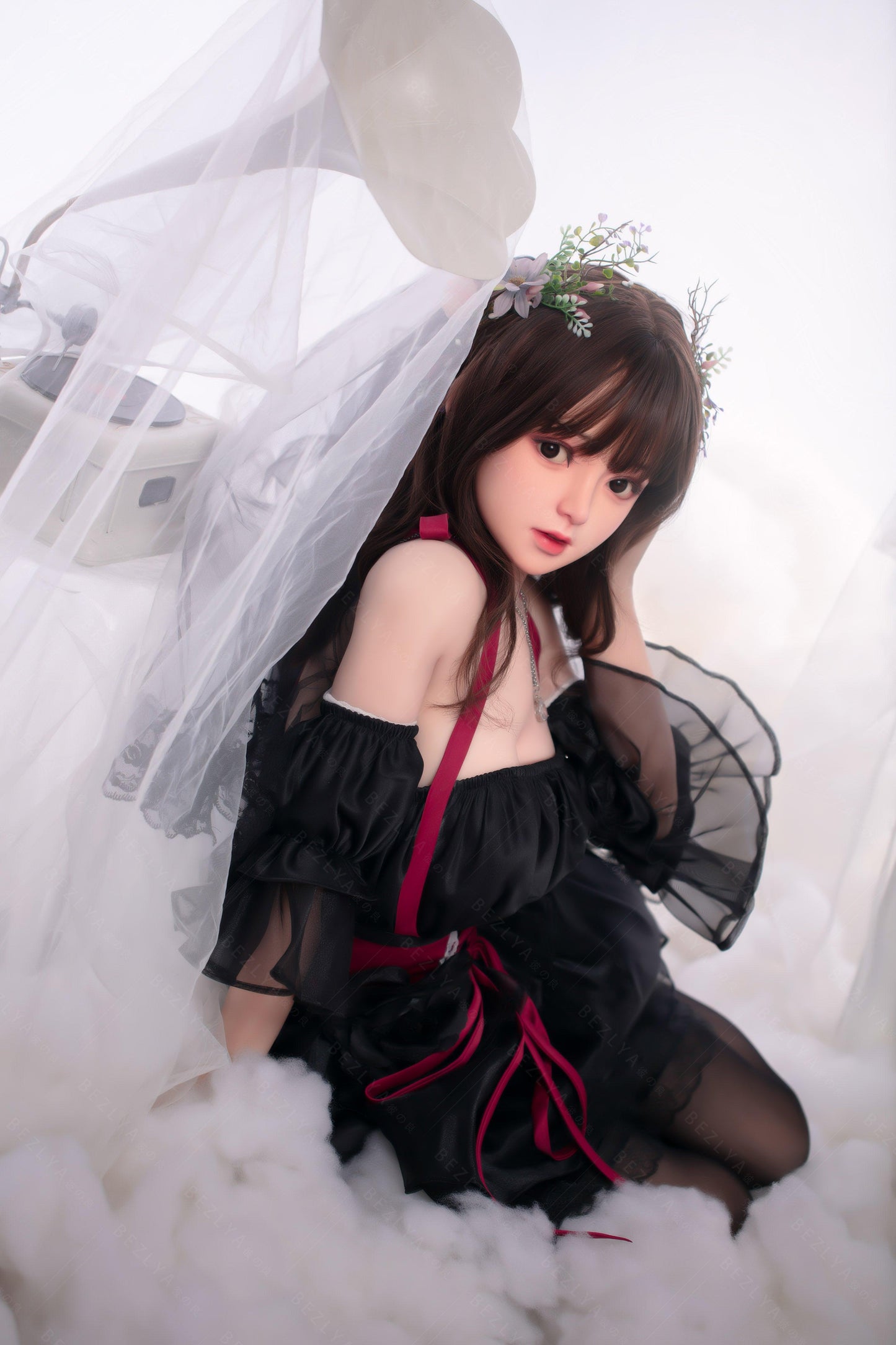 Bezlya - Convallaria - 149cm/4ft10.75 - 2.0 D-cup - Silicone Head + TPE Body Sex Doll - 76dollshop