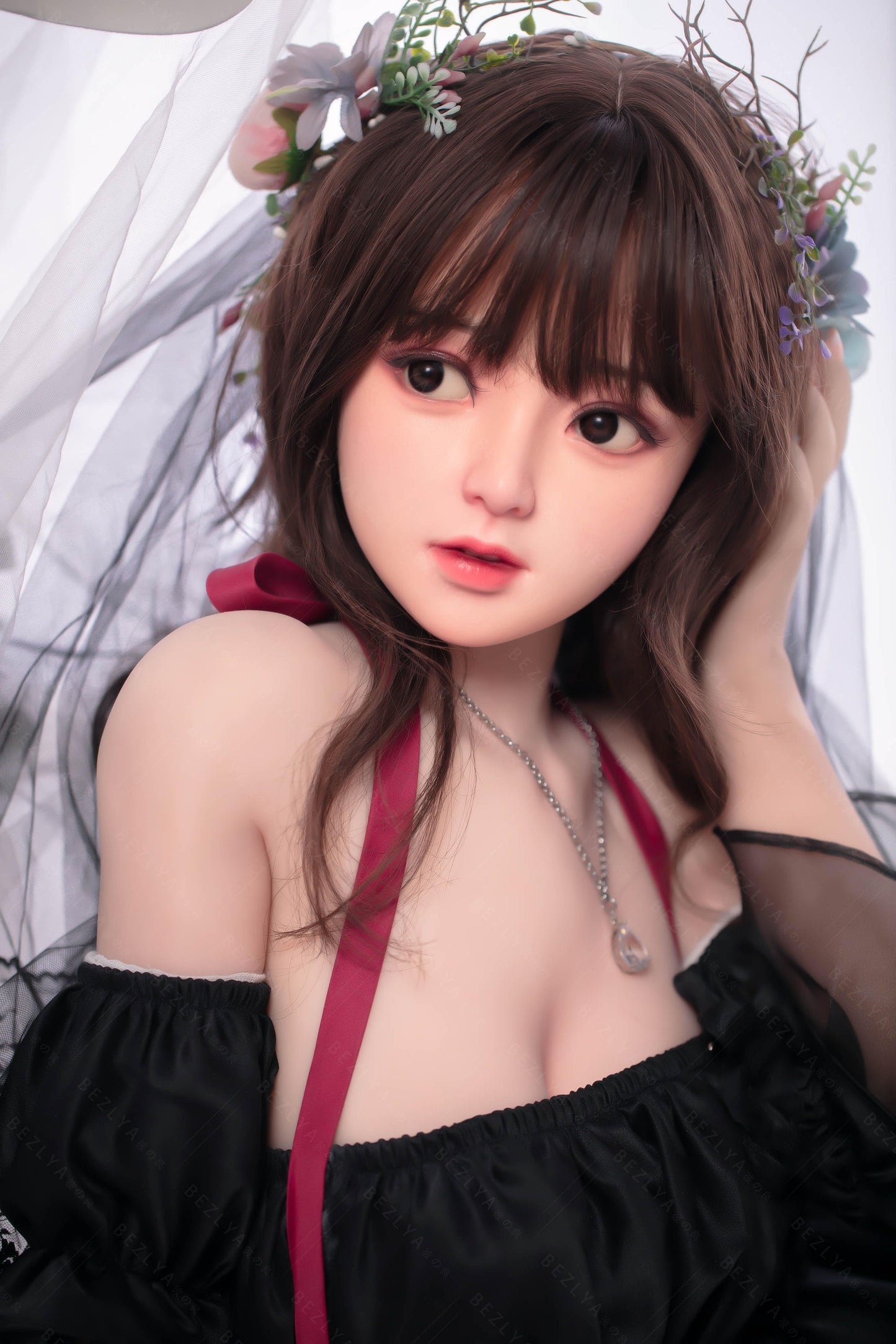 Bezlya - Convallaria - 149cm/4ft10.75 - 2.0 D-cup - Silicone Head + TPE Body Sex Doll - 76dollshop