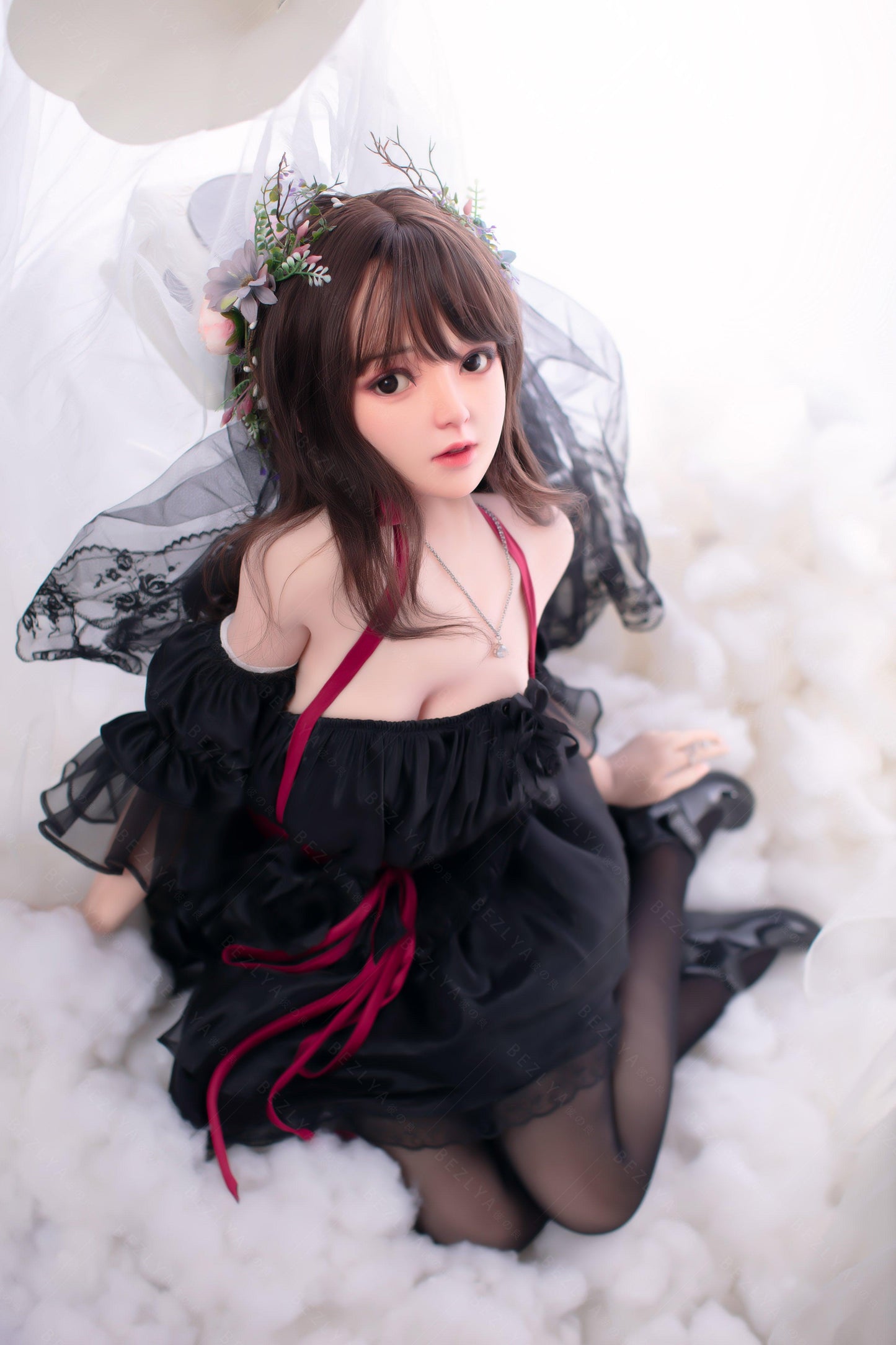Bezlya - Convallaria - 149cm/4ft10.75 - 2.0 D-cup - Silicone Head + TPE Body Sex Doll - 76dollshop