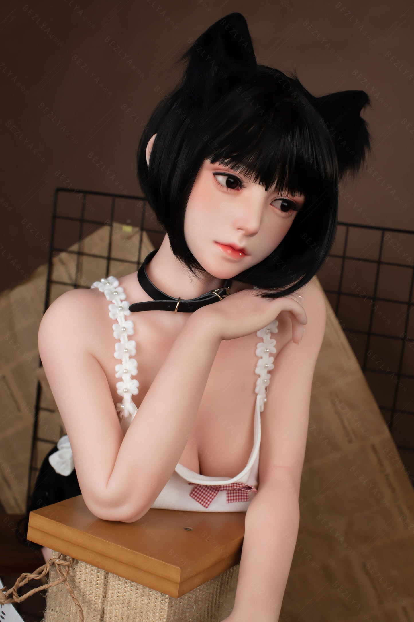 Bezlya - Campanula - 149cm/4ft10.75 - 2.0 D-cup - Silicone Head + TPE Body Sex Doll - 76dollshop