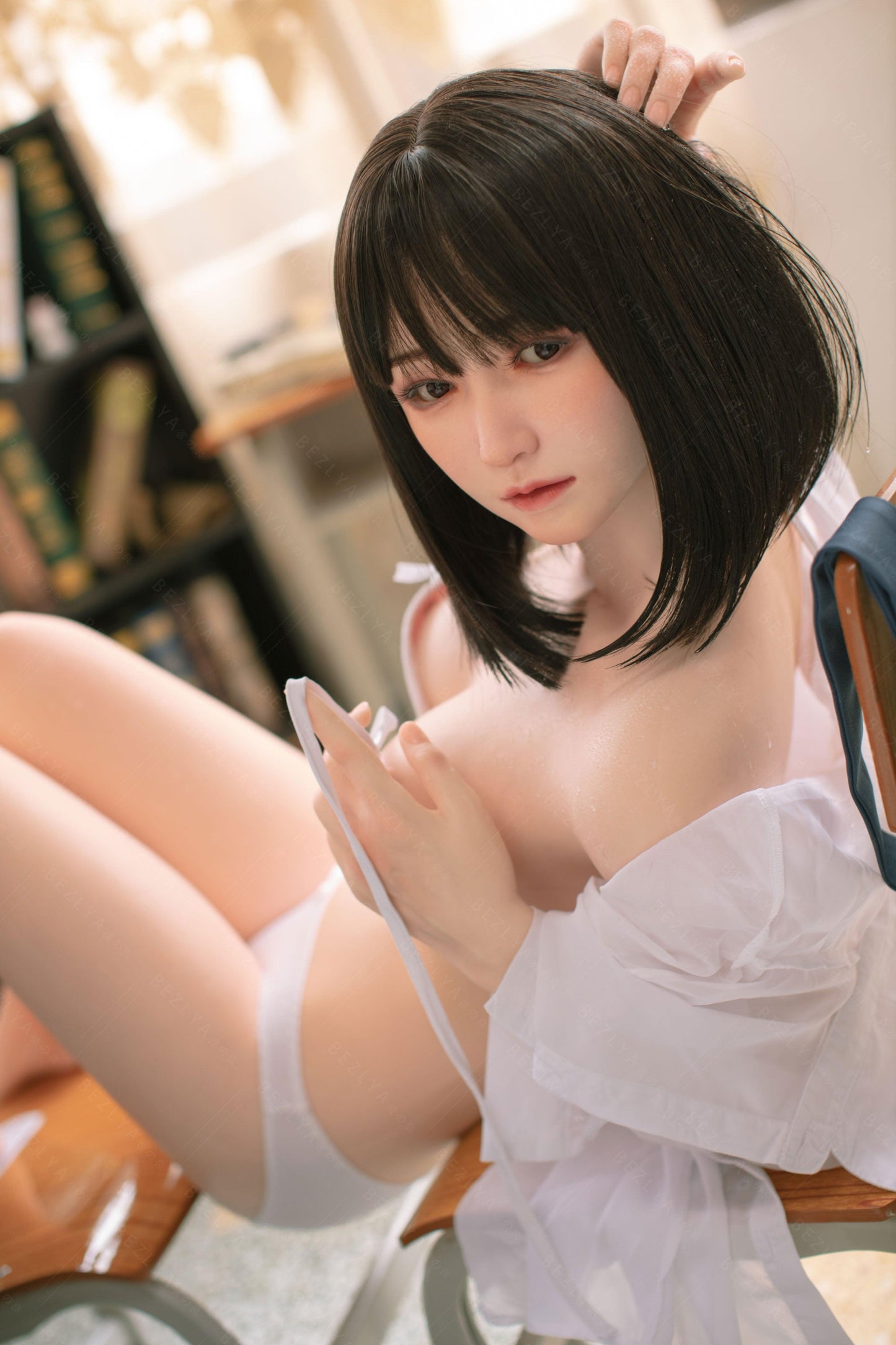 Bezlya - Platycodon - 160cm/5ft3 - 2.1 C-cup - Sex Doll - 76dollshop