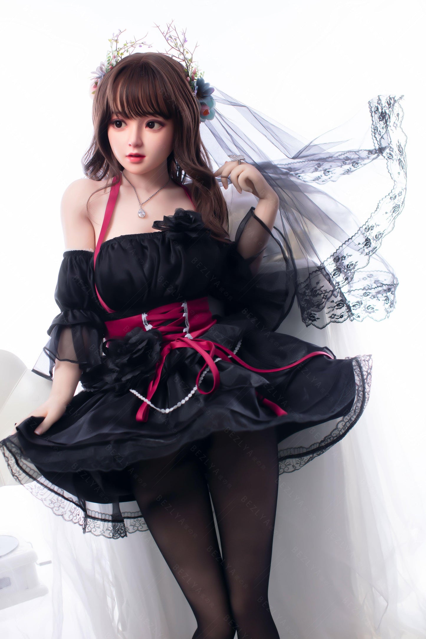 Bezlya - Convallaria - 149cm/4ft10.75 - 2.0 D-cup - Silicone Head + TPE Body Sex Doll - 76dollshop