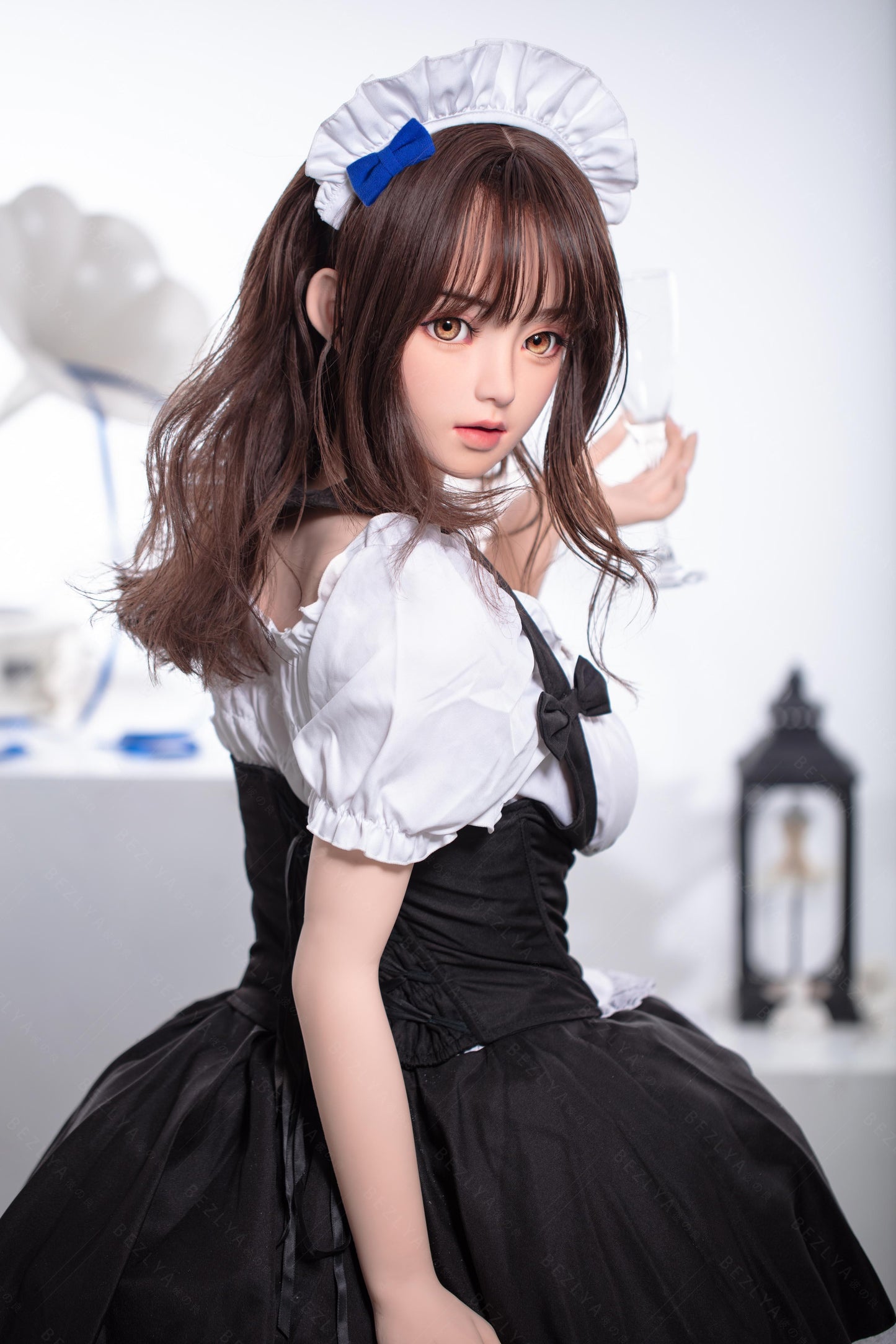 Bezlya - Convallaria - 149cm/4ft10.75 - 2.1 D-cup - Silicone Sex Doll - 76dollshop