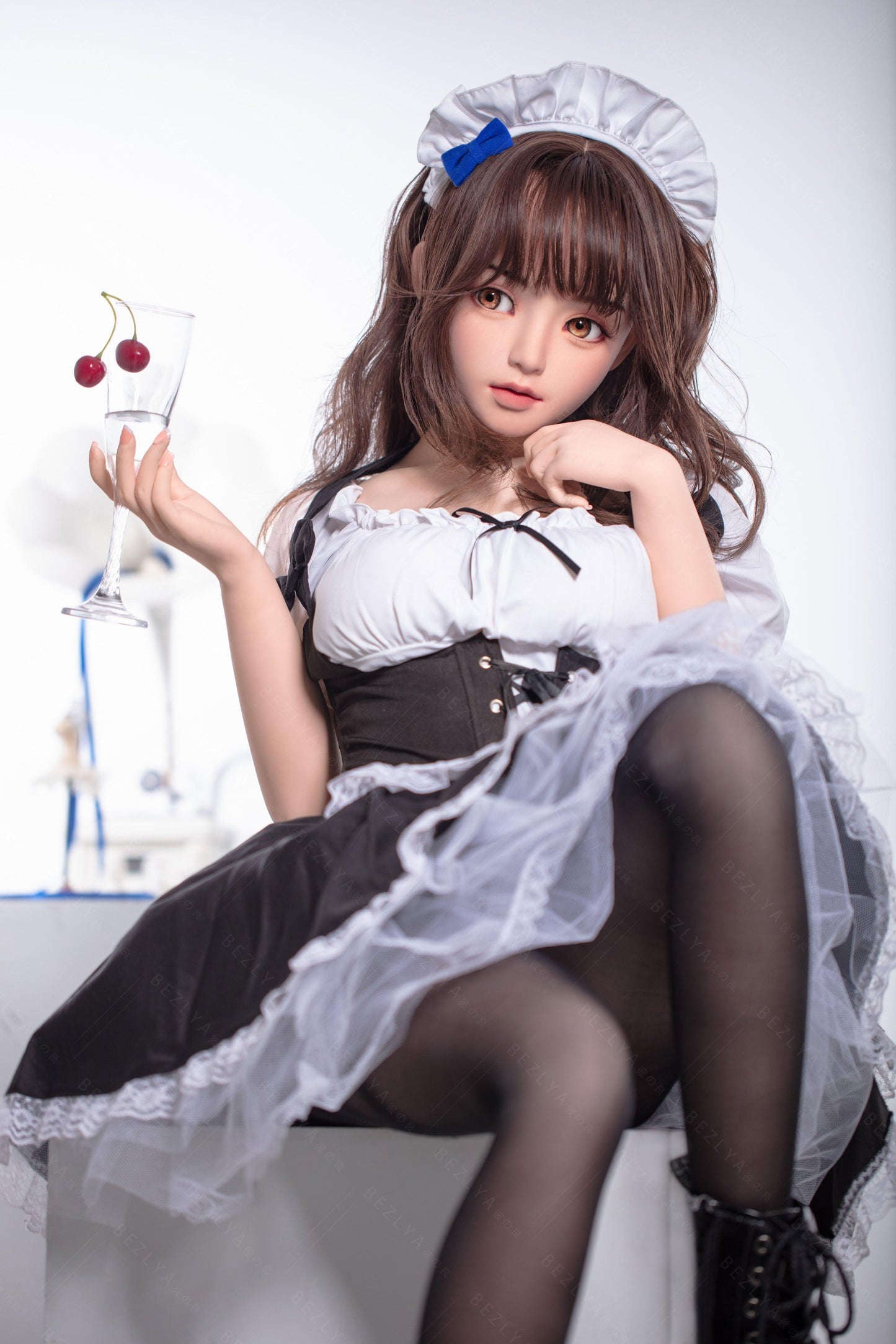 Bezlya - Convallaria - 149cm/4ft10.75 - 2.1 D-cup - Silicone Sex Doll - 76dollshop