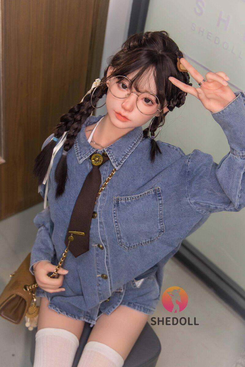 SHEDOLL – Zhiyuan - 158cm/5ft2 C-cup - Silicone Head + TPE Body Sex Doll - 76dollshop