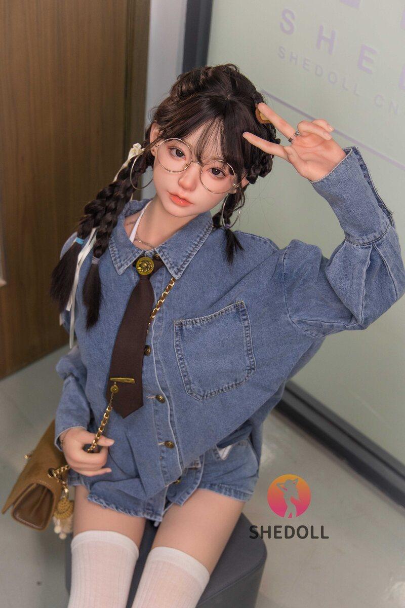 SHEDOLL – Zhiyuan - 158cm/5ft2 C-cup - Silicone Head + TPE Body Sex Doll - 76dollshop