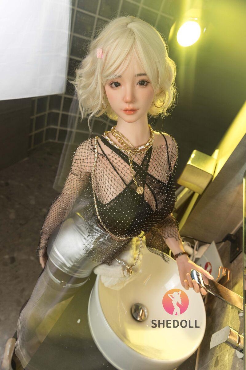 SHEDOLL – Zhiyuan - 165cm/5ft5 E-cup - Silicone Head + TPE Body Sex Doll - 76dollshop
