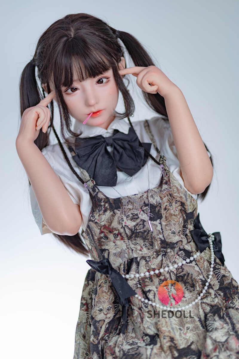 SHEDOLL – Xiaofu - 148cm/4ft10 C-cup - Silicone Head + TPE Body Sex Doll - 76dollshop