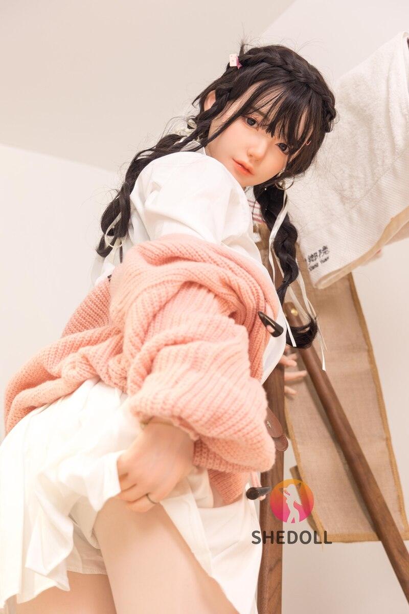 SHEDOLL – Zhiyuan - 165cm/5ft5 E-cup - Silicone Head + TPE Body Sex Doll - 76dollshop