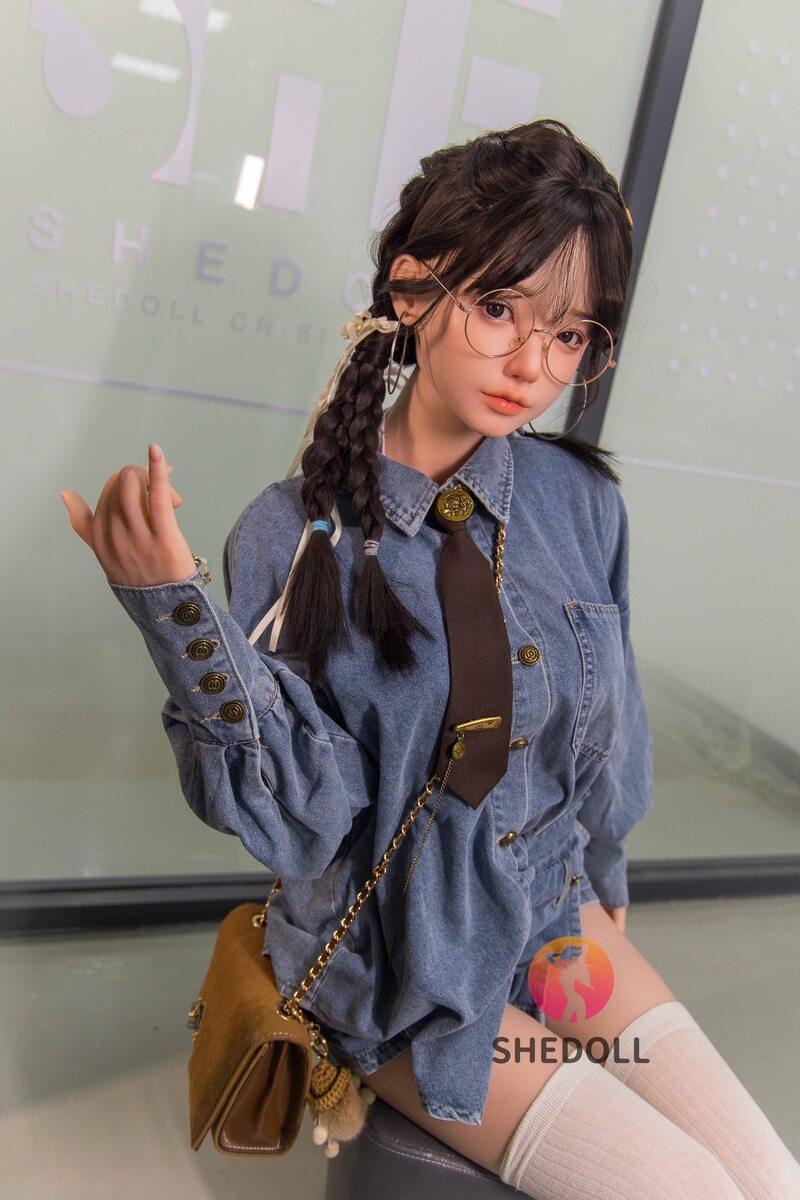 SHEDOLL – Zhiyuan - 158cm/5ft2 C-cup - Silicone Head + TPE Body Sex Doll - 76dollshop