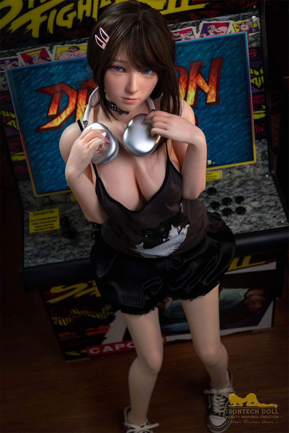 Irontech Doll - Miyuki - 148cm/4ft10 D-cup Silicone Sex Doll - 76dollshop