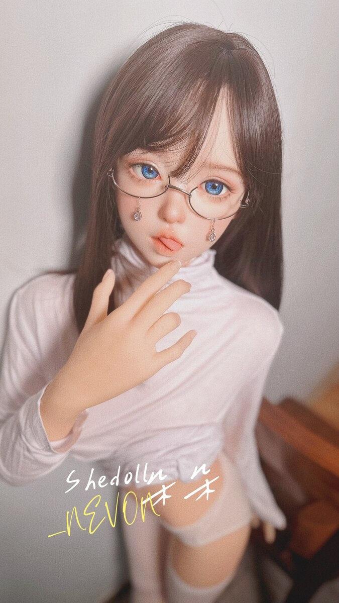 SHEDOLL – Duoduo - 148cm/4ft10 C-cup - Silicone Head + TPE Body Sex Doll - 76dollshop