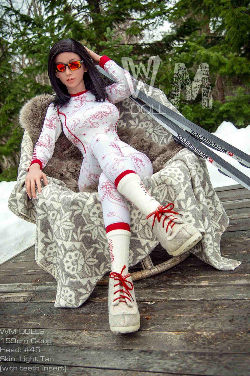 WM Doll - Kay Terry-159cm/5ft2 C-cup- TPE Sex Doll - 76dollshop