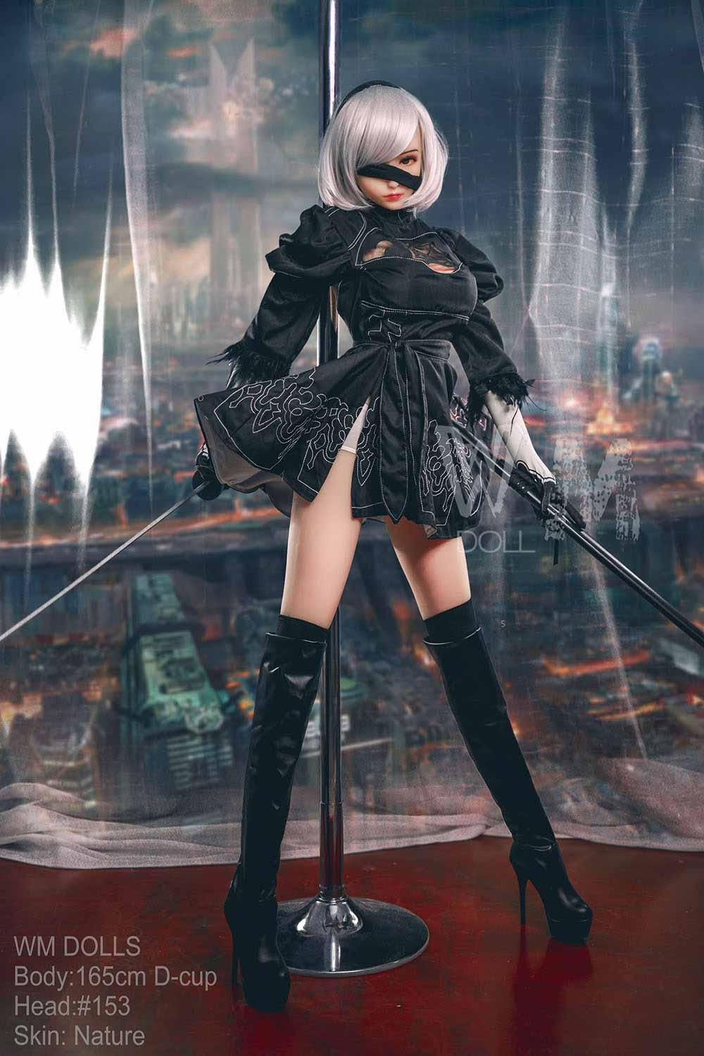 WM Doll -2B-165cm/5ft5 D-cup- TPE Sex Doll - 76dollshop