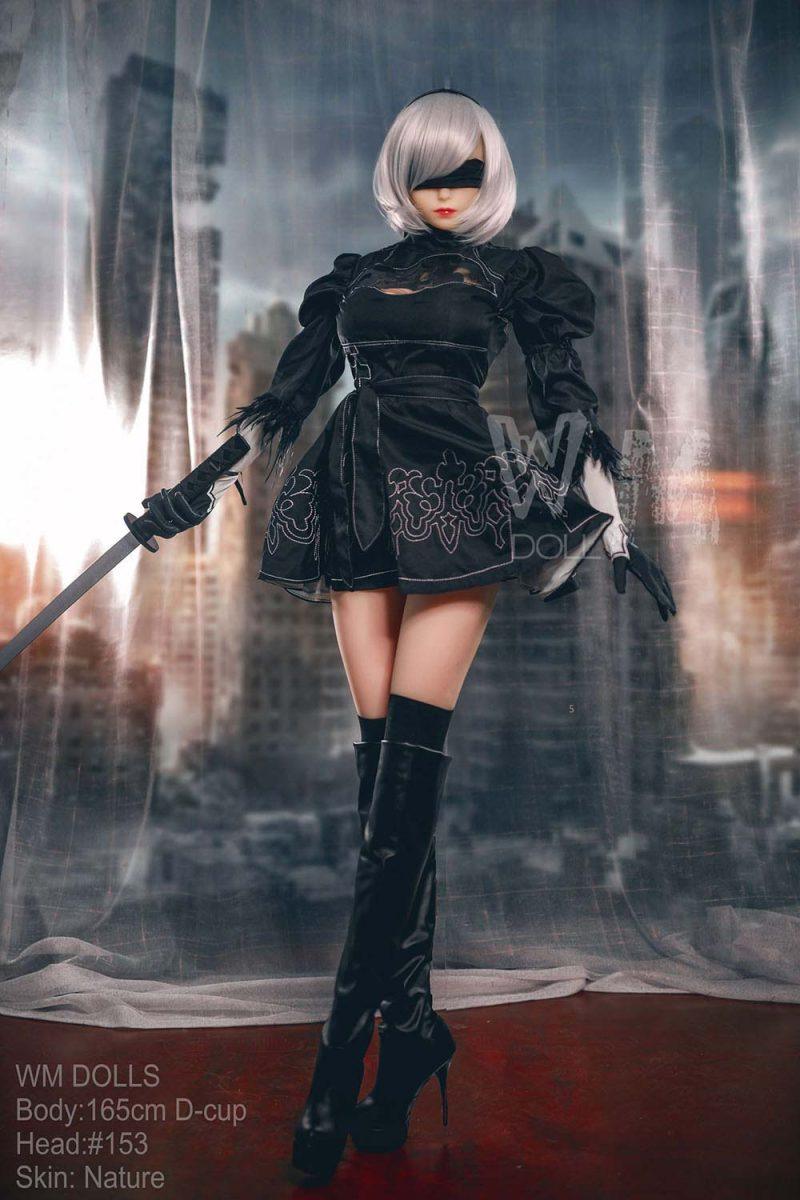 WM Doll -2B-165cm/5ft5 D-cup- TPE Sex Doll - 76dollshop