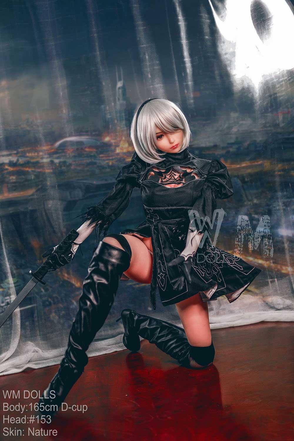 WM Doll -2B-165cm/5ft5 D-cup- TPE Sex Doll - 76dollshop