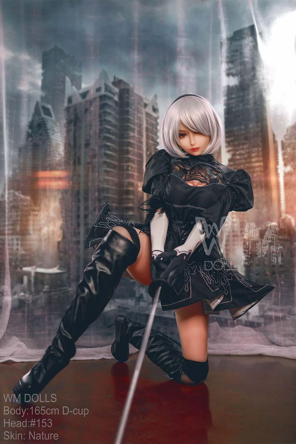 WM Doll -2B-165cm/5ft5 D-cup- TPE Sex Doll - 76dollshop
