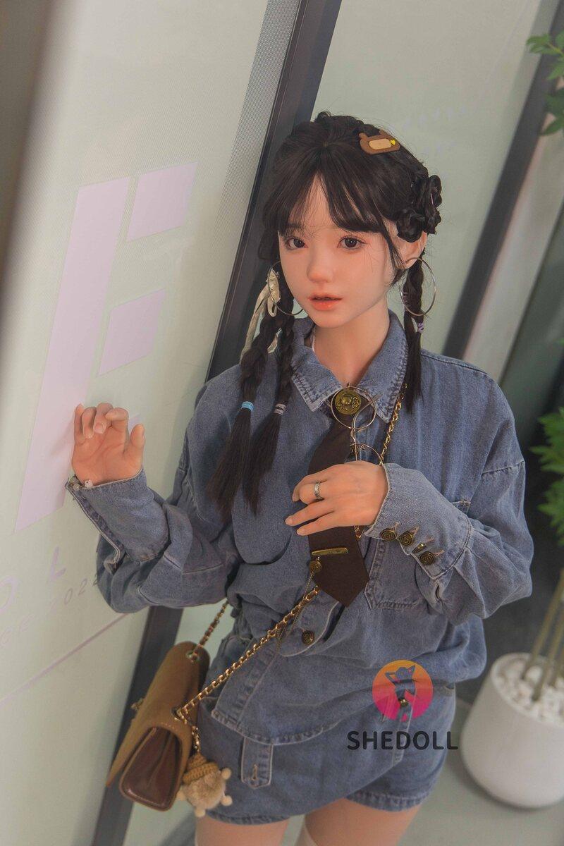 SHEDOLL – Zhiyuan - 158cm/5ft2 C-cup - Silicone Head + TPE Body Sex Doll - 76dollshop