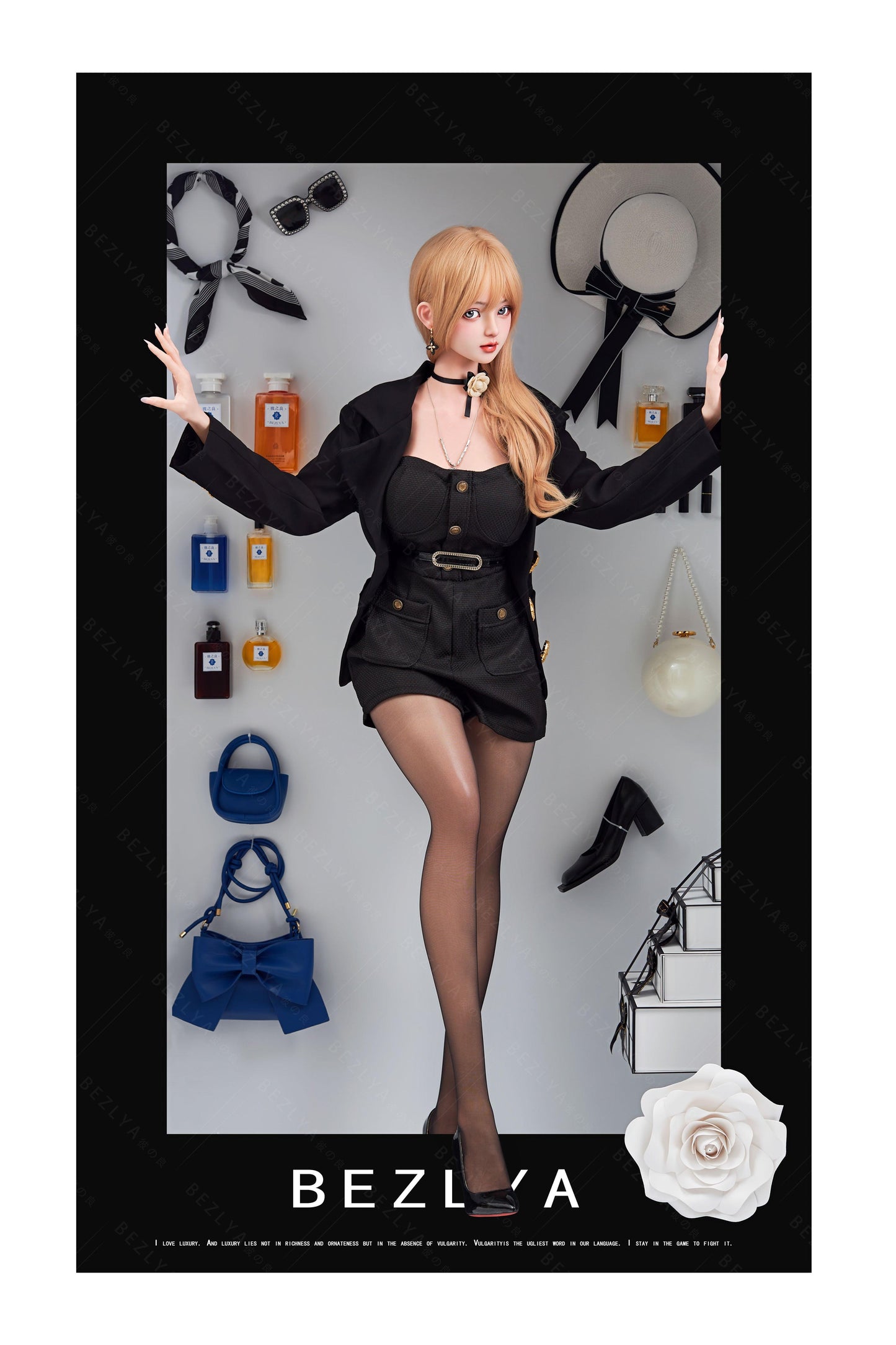 Bezlya - Convallaria - 158cm/5ft2 - 2.1 E-cup - Silicone Sex Doll - 76dollshop