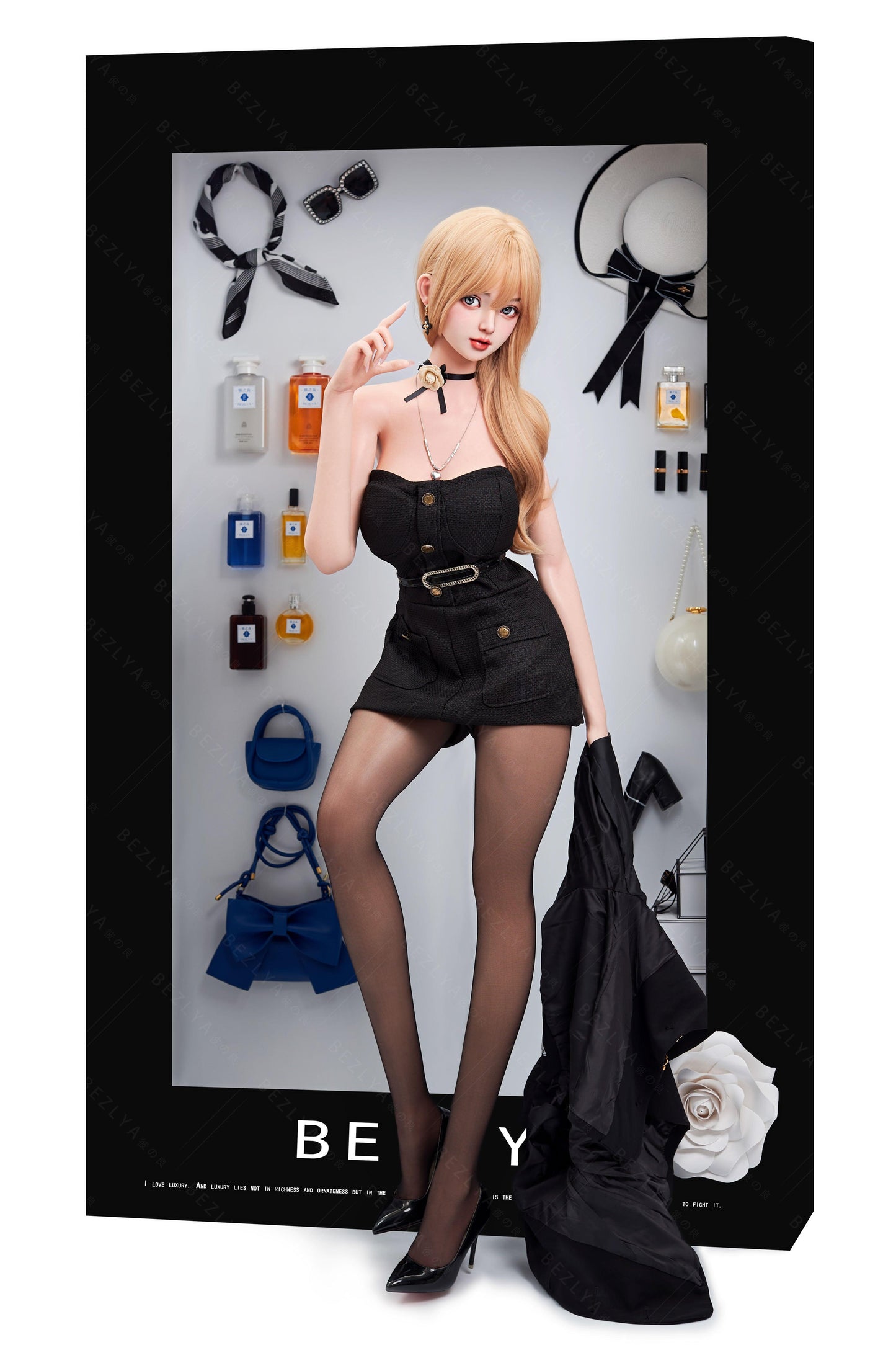 Bezlya - Convallaria - 158cm/5ft2 - 2.1 E-cup - Silicone Sex Doll - 76dollshop