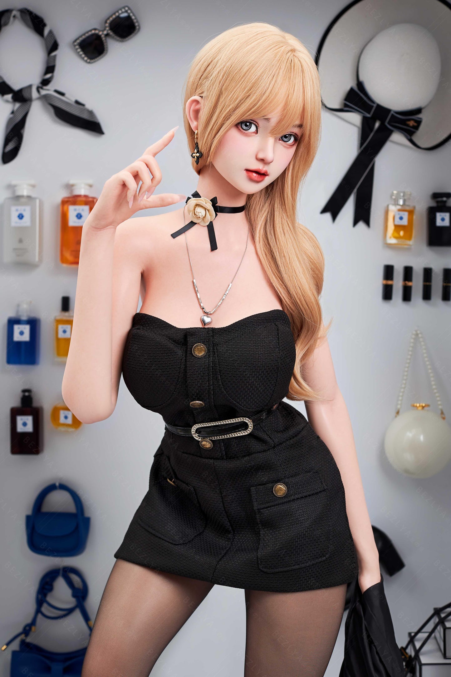 Bezlya - Convallaria - 158cm/5ft2 - 2.1 E-cup - Silicone Sex Doll - 76dollshop