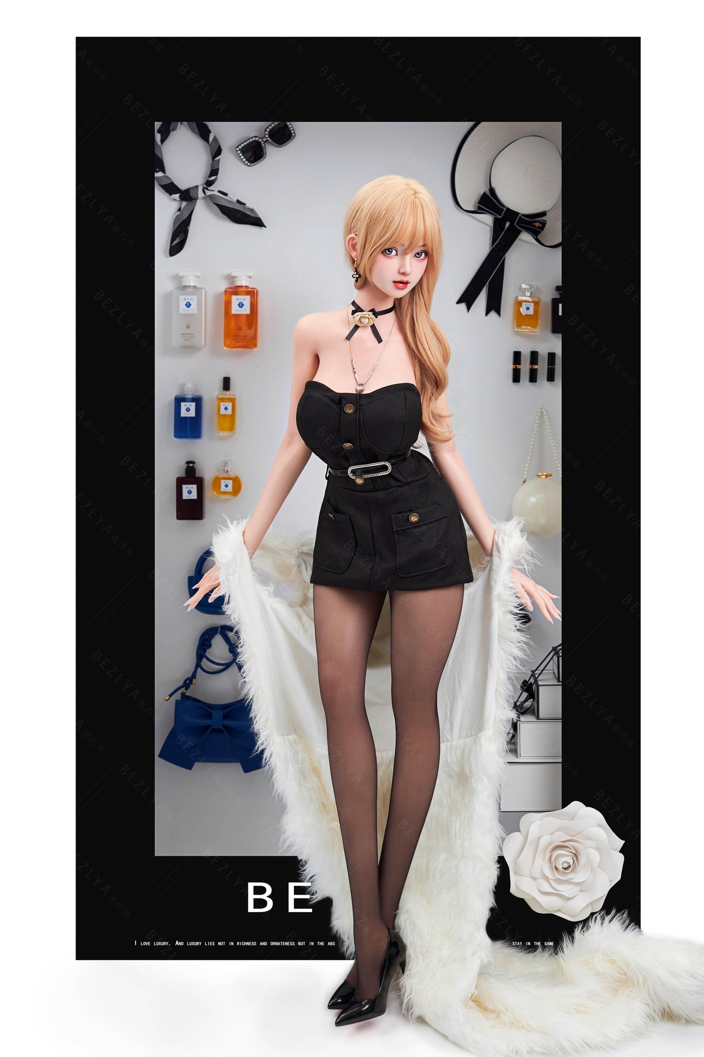 Bezlya - Convallaria - 158cm/5ft2 - 2.1 E-cup - Silicone Sex Doll - 76dollshop