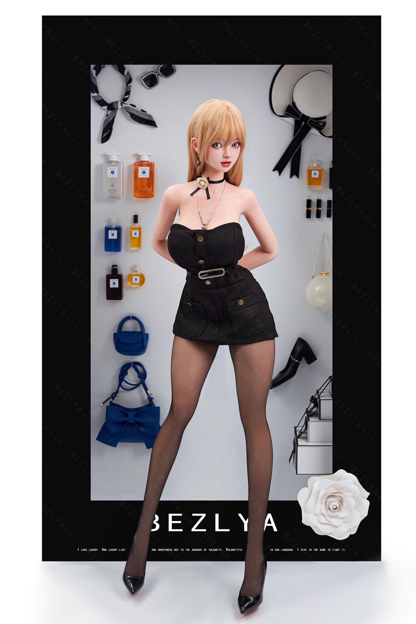 Bezlya - Convallaria - 158cm/5ft2 - 2.1 E-cup - Silicone Sex Doll - 76dollshop
