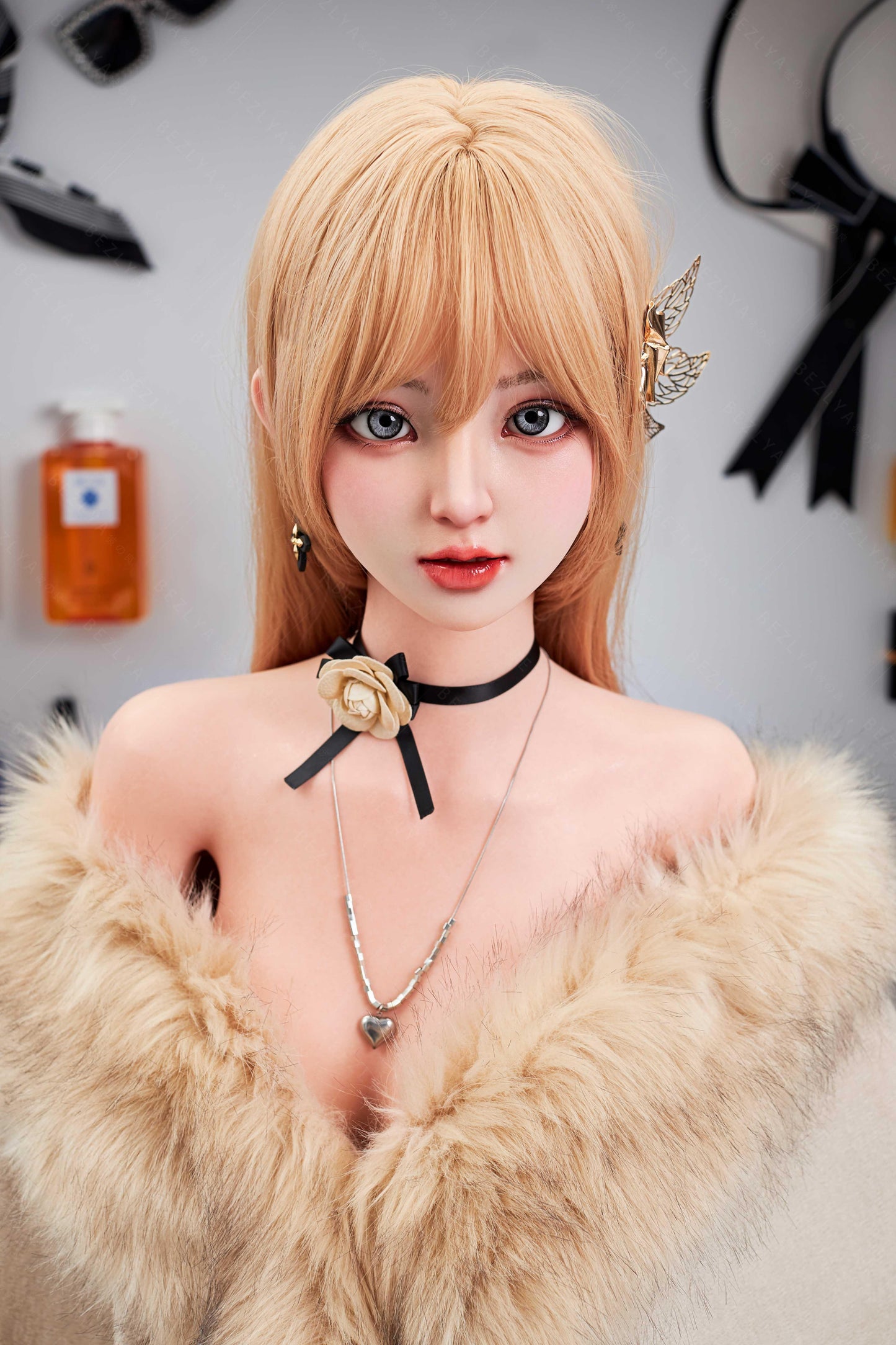 Bezlya - Convallaria - 158cm/5ft2 - 2.1 E-cup - Silicone Sex Doll - 76dollshop