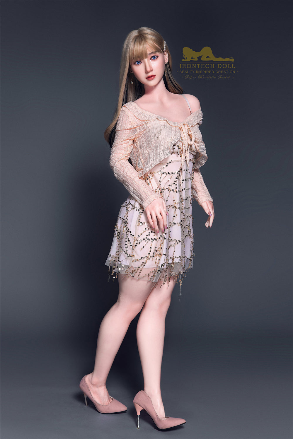 Irontech Doll – Candy - 152cm/4ft12 A-cup Silicone Sex Doll