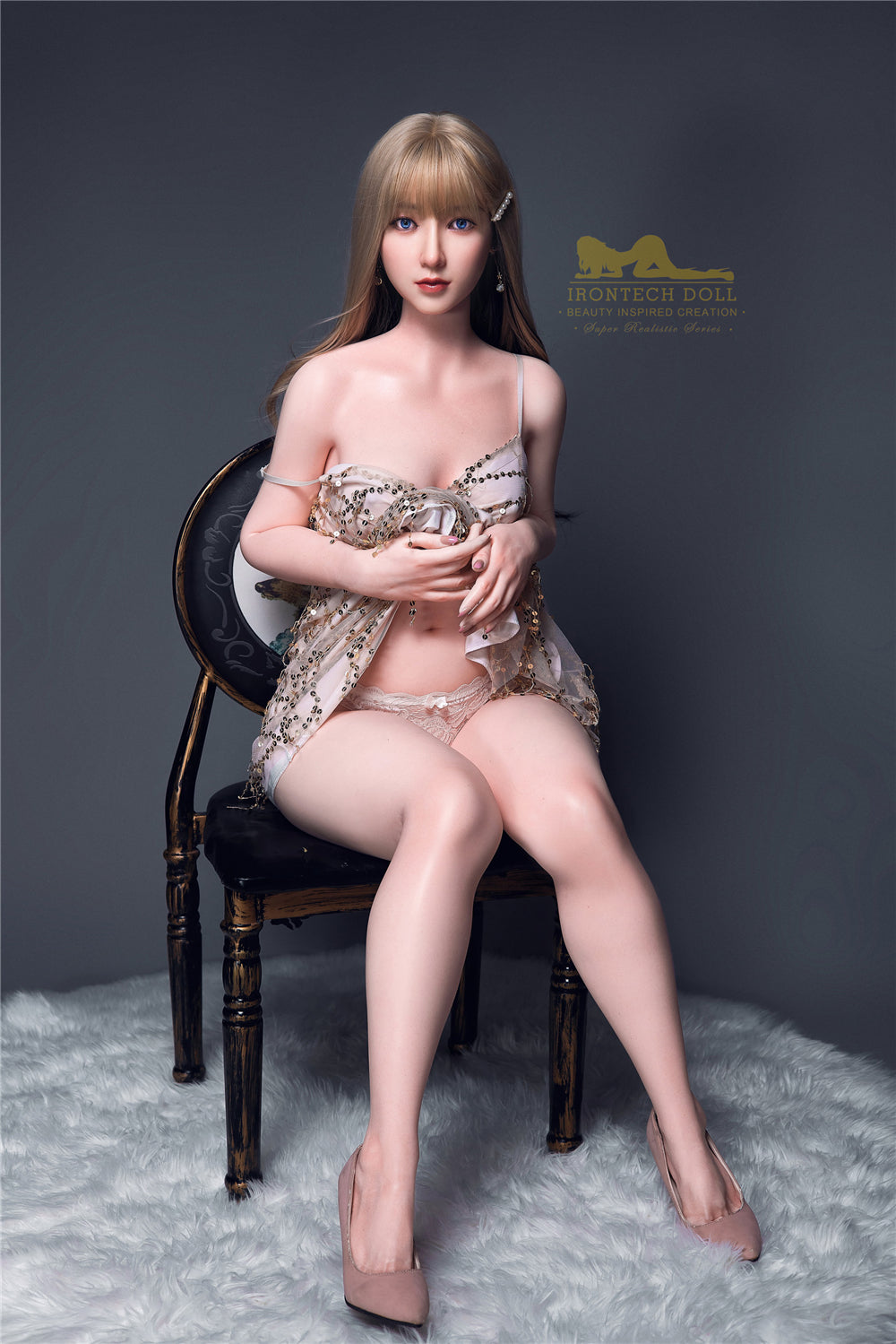 Irontech Doll – Candy - 152cm/4ft12 A-cup Silicone Sex Doll