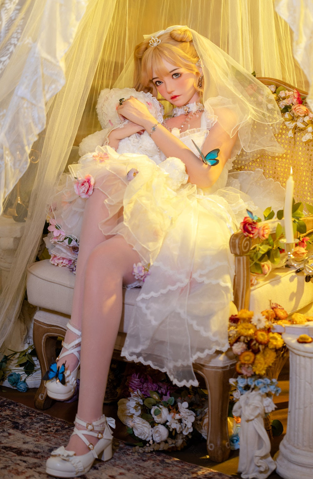 Bezlya - Oleander - 156cm/5ft1 - 2.1 B-cup - Silicone Sex Doll