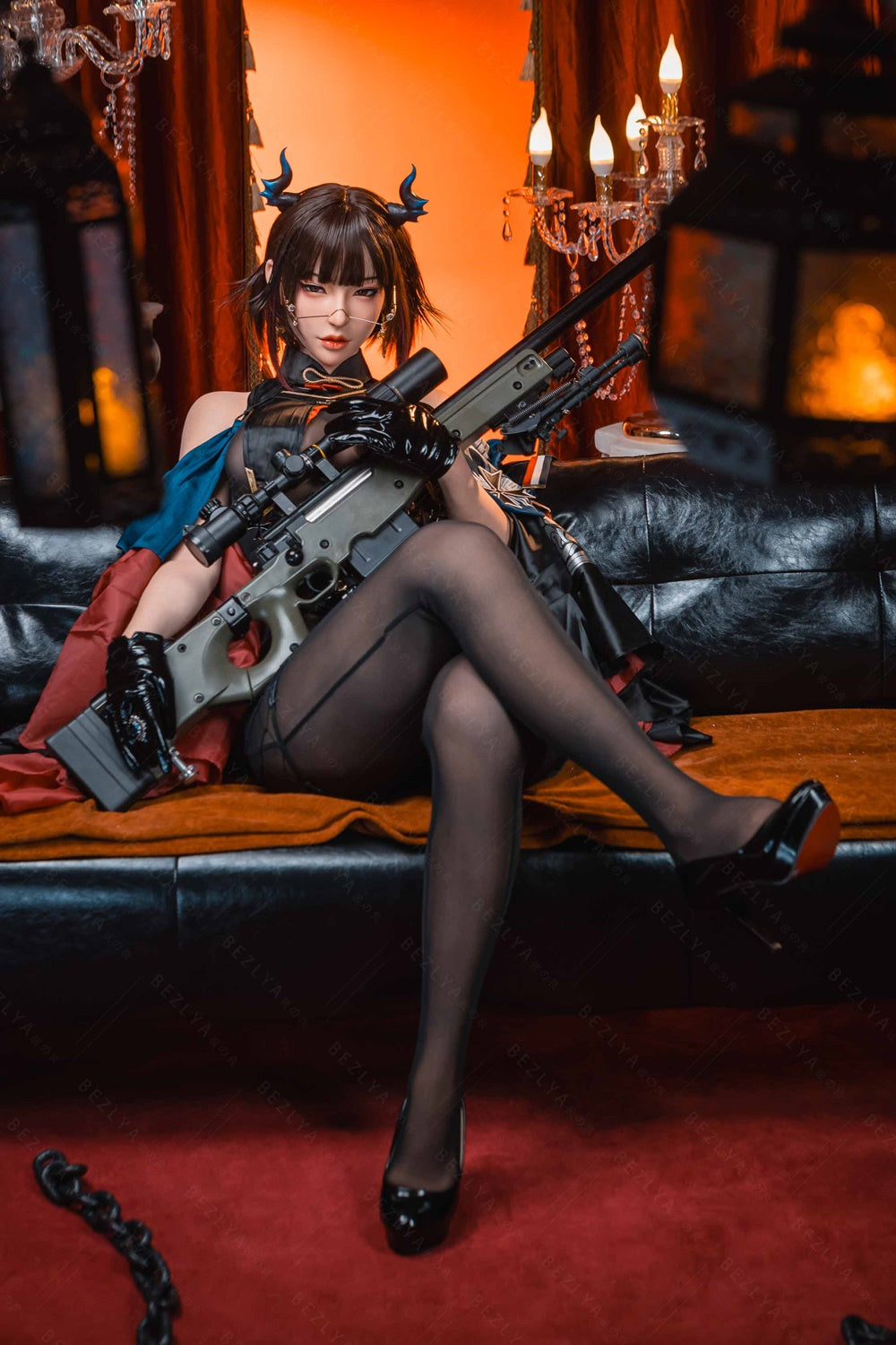 Bezlya - 秋海棠 - 162cm/5ft3.75 - 2.2U A 罩杯 - 矽膠性玩偶