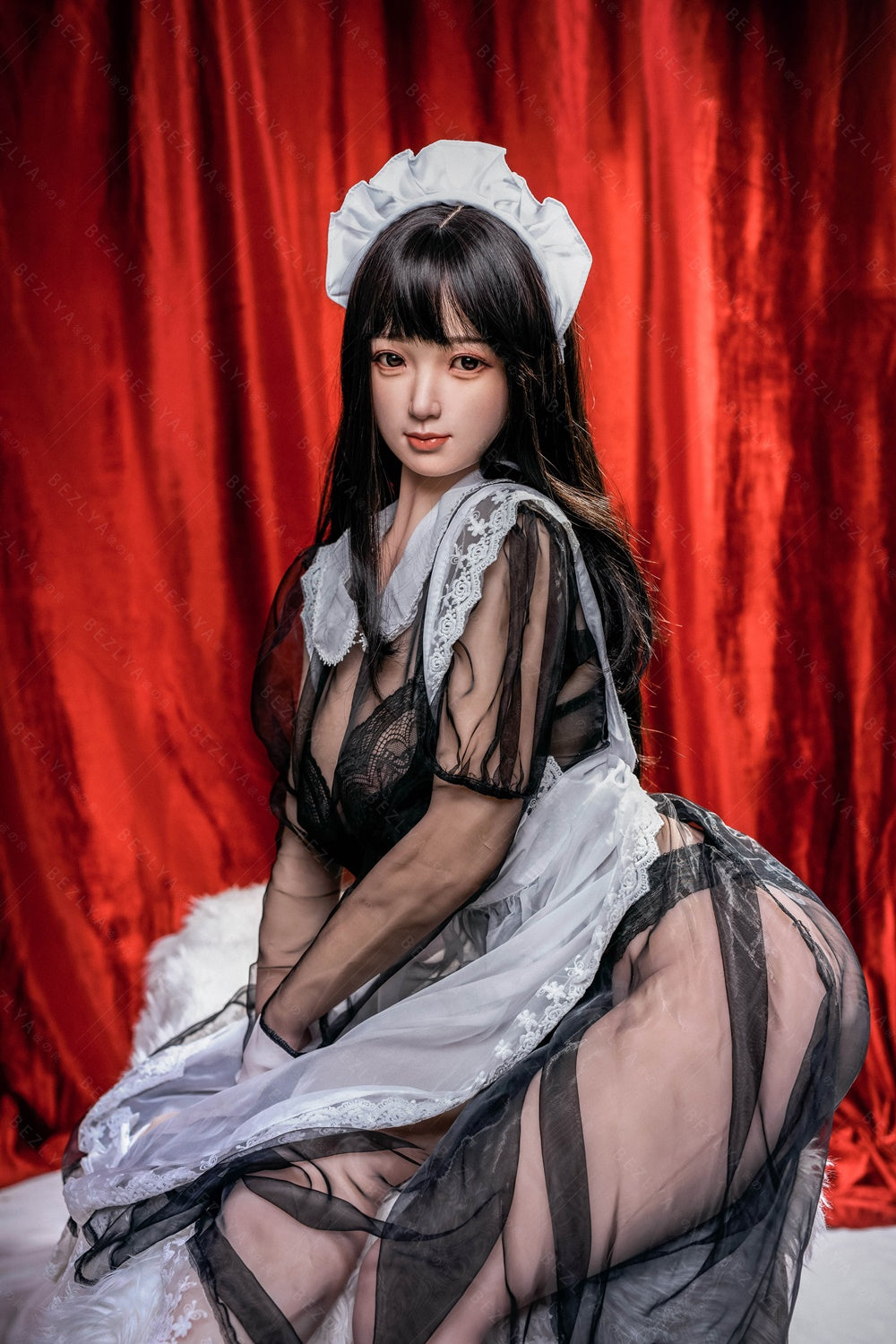Bezlya - Clitoria - 155cm/5ft1 - 2.0 F-cup - Silicone Head + TPE Body Sex Doll