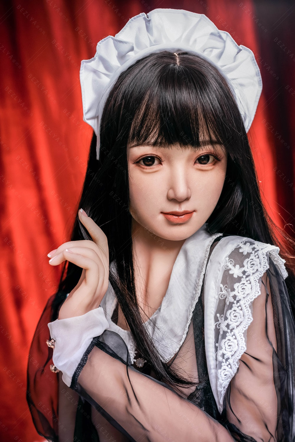 Bezlya - Clitoria - 155cm/5ft1 - 2.0 F-cup - Silicone Head + TPE Body Sex Doll