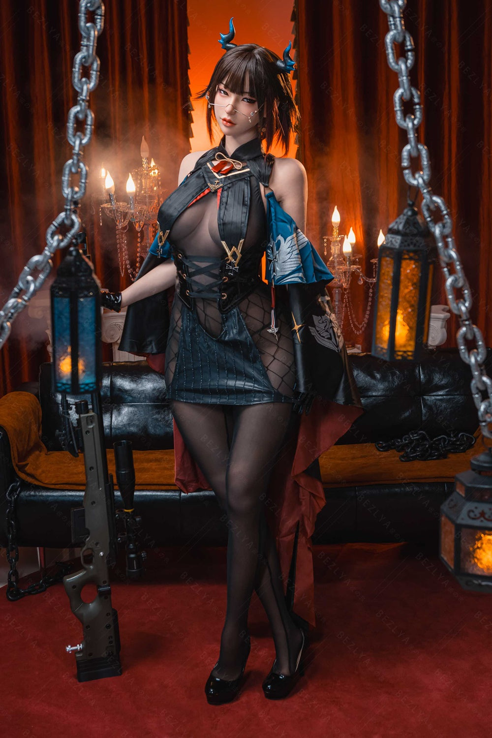 Bezlya - 秋海棠 - 162cm/5ft3.75 - 2.2U A 罩杯 - 矽膠性玩偶