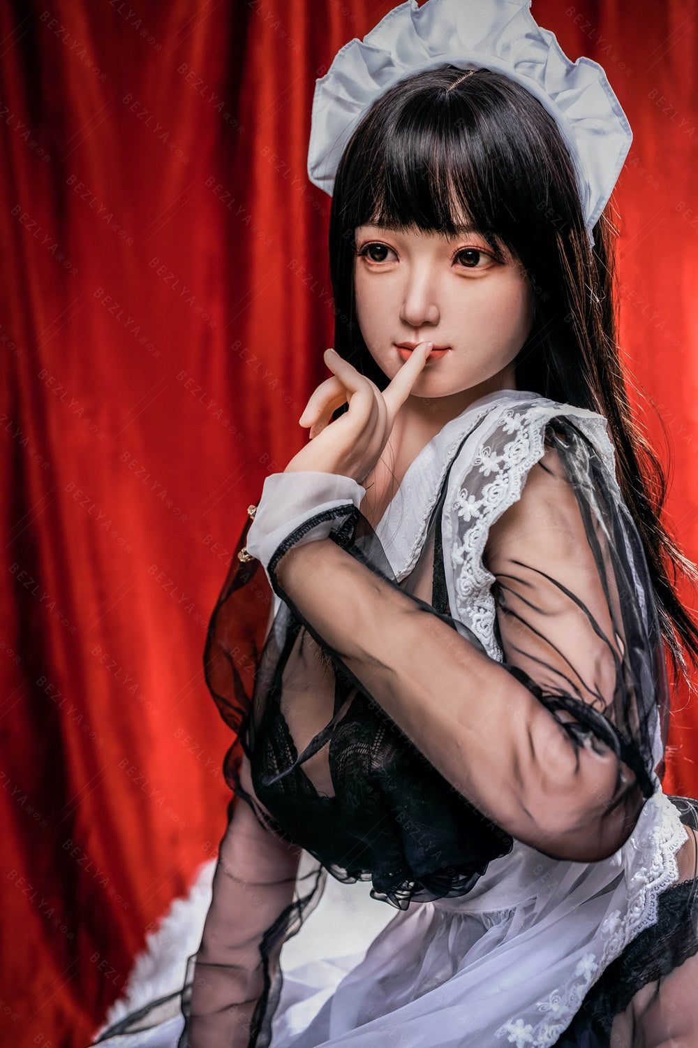 Bezlya - Clitoria - 155cm/5ft1 - 2.0 F-cup - Silicone Head + TPE Body Sex Doll