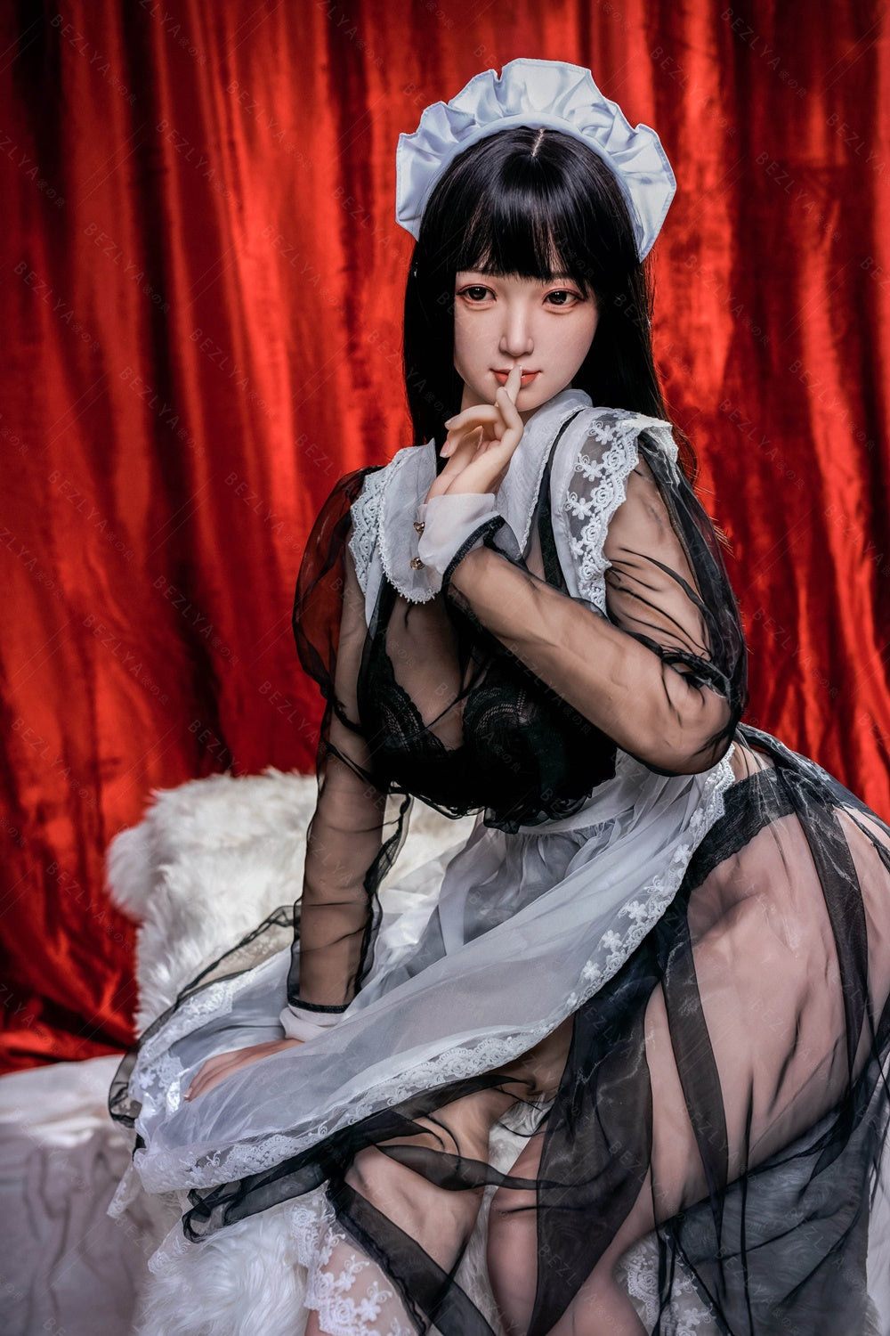 Bezlya - Clitoria - 155cm/5ft1 - 2.0 F-cup - Silicone Head + TPE Body Sex Doll