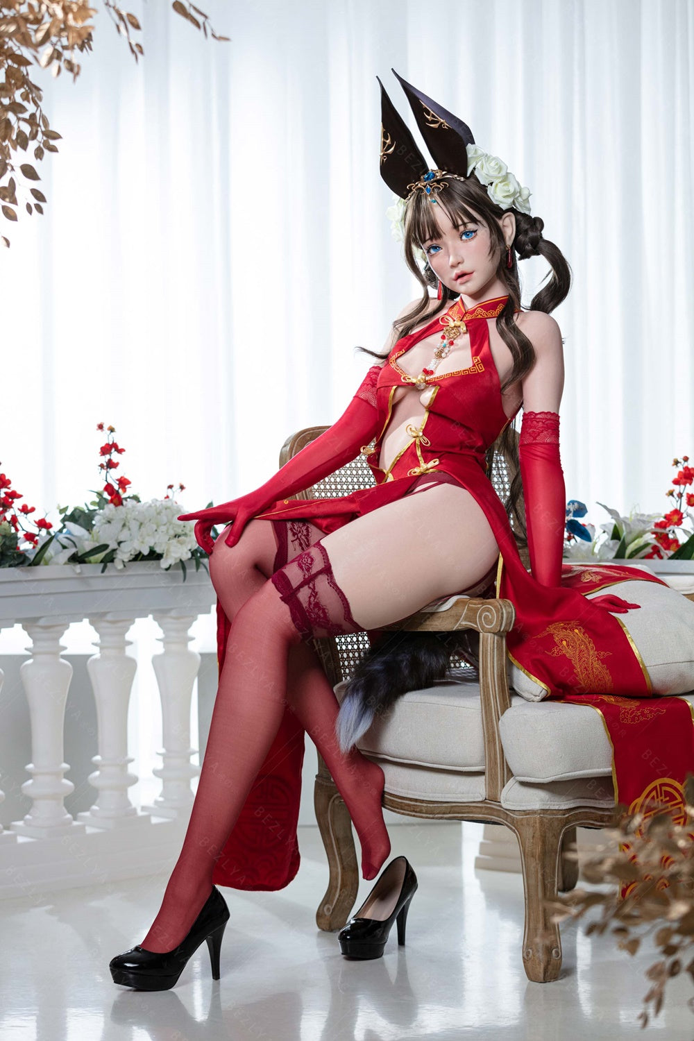 Bezlya - Mandradora - 155cm/5ft1 - 2.2 B-cup - Silicone Sex Doll