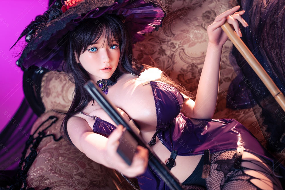 Bezlya - 鈴蘭 - 149cm/4ft10.75 - 2.0 D 杯 - 矽膠頭 + TPE 身體性玩偶