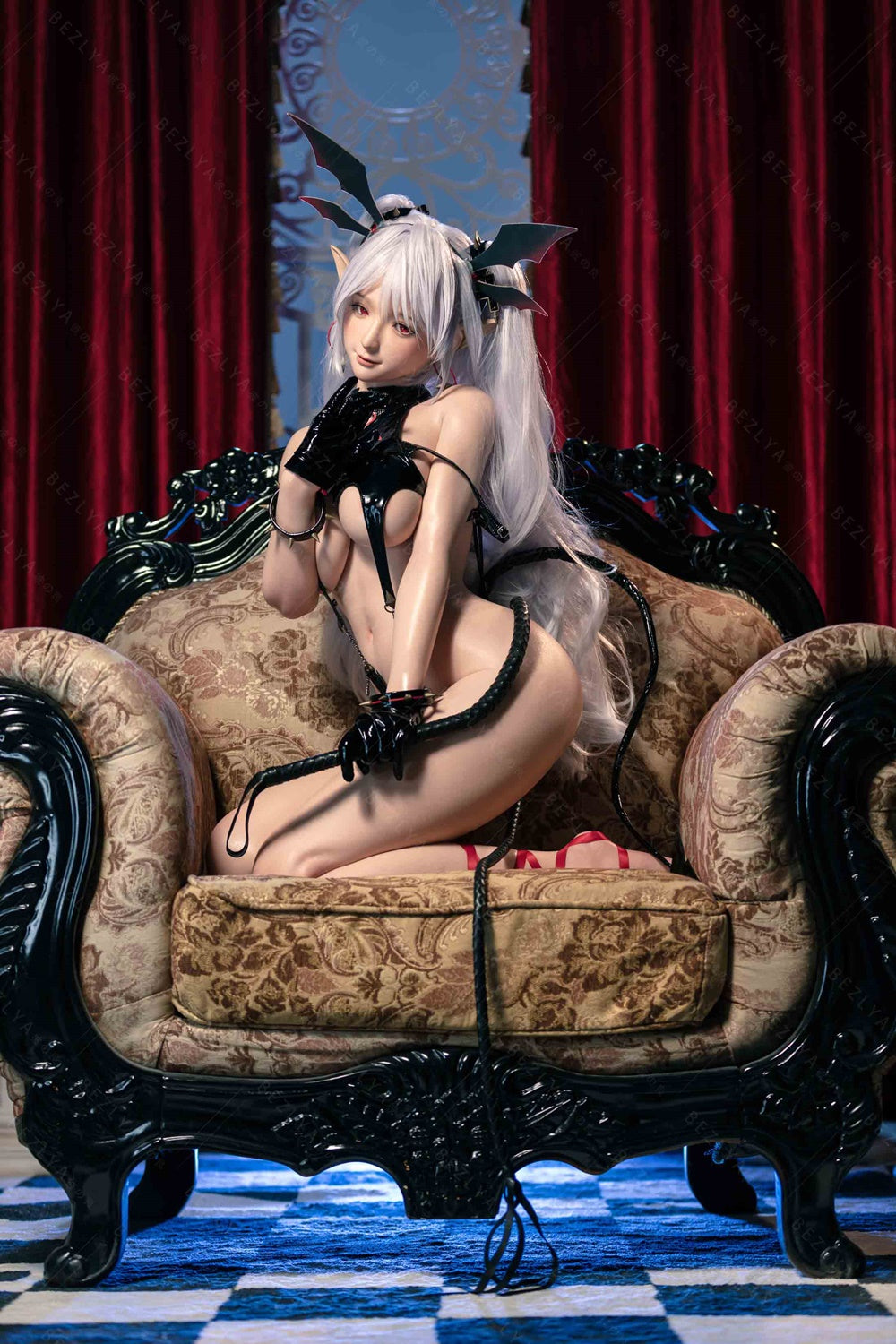 Bezlya - 鈴蘭 - 149cm/4ft10.75 - 2.0 D 杯 - 矽膠頭 + TPE 身體性玩偶