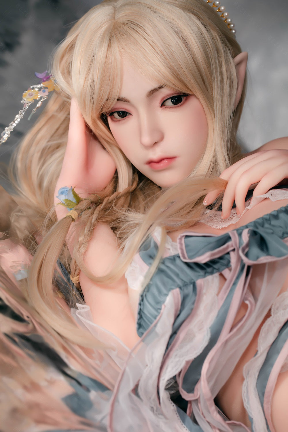 Bezlya - Pansy - 160cm/5ft3 - 2.0 C-cup - Silicone Head + TPE Body Sex Doll