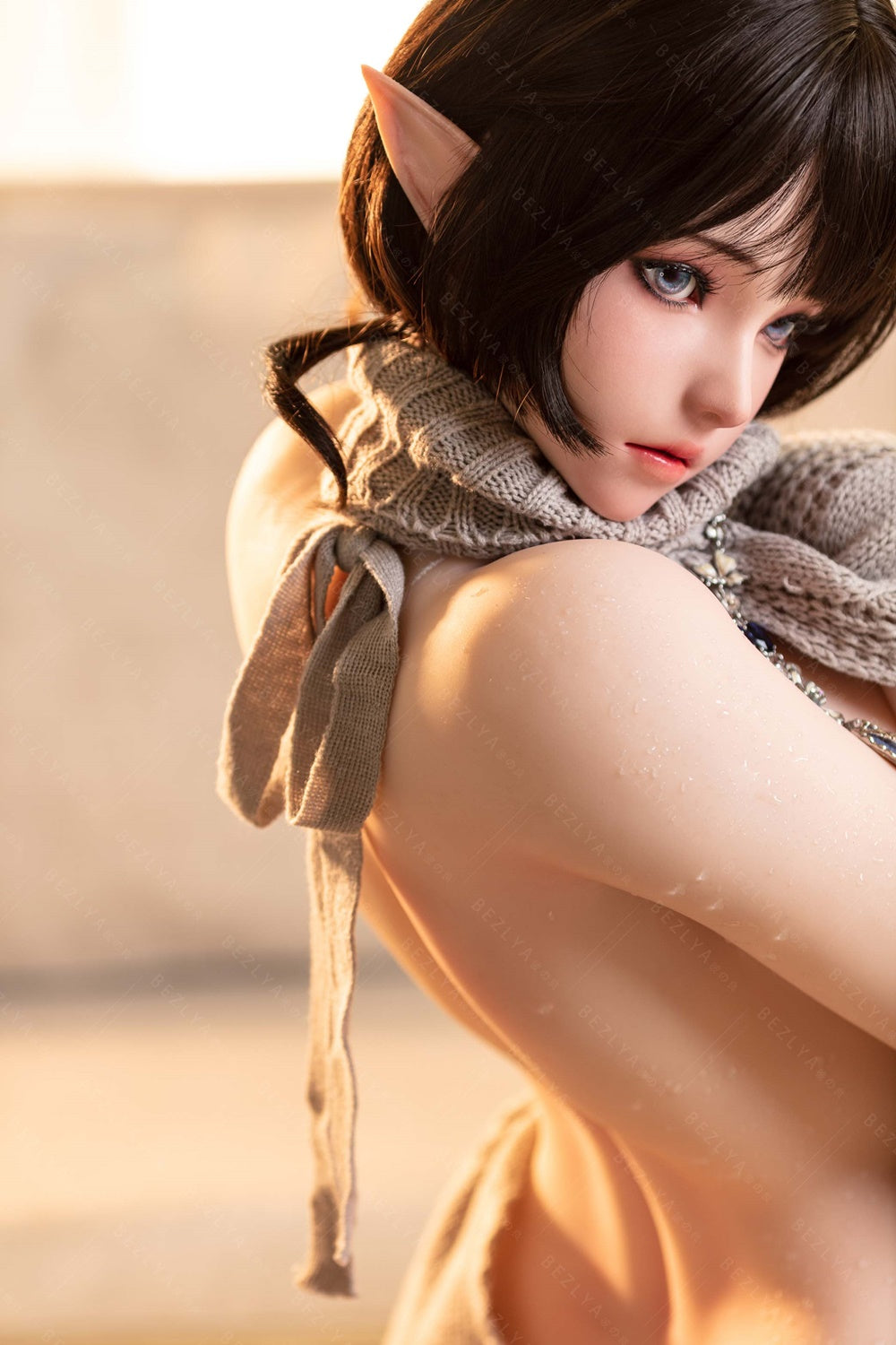 Bezlya - 鈴蘭 - 149cm/4ft10.75 - 2.0 D 杯 - 矽膠頭 + TPE 身體性玩偶
