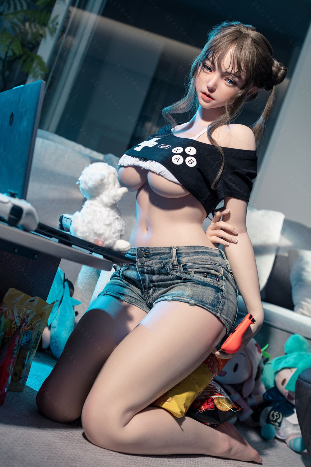 Bezlya - Campanula - 155cm/5ft1 - 2.2CF C-cup - Silicone Sex Doll