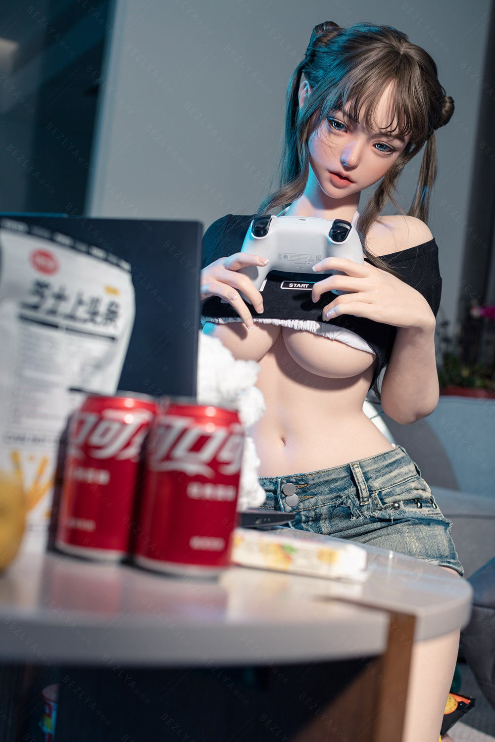 Bezlya - Campanula - 155cm/5ft1 - 2.2CF C-cup - Silicone Sex Doll