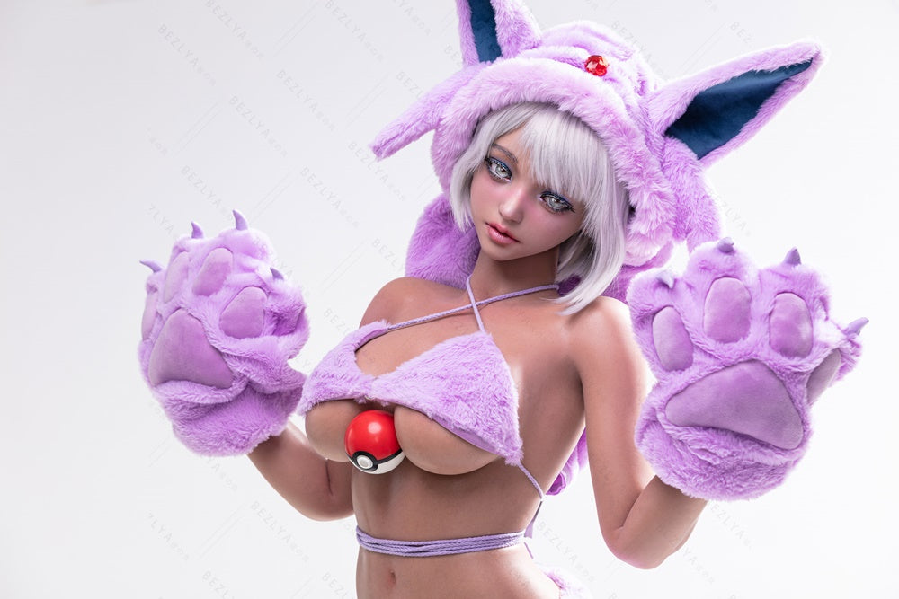 Bezlya - Campanula & Campanula - 155cm/5ft1 - 2.2CF C-cup - Silicone Sex Doll