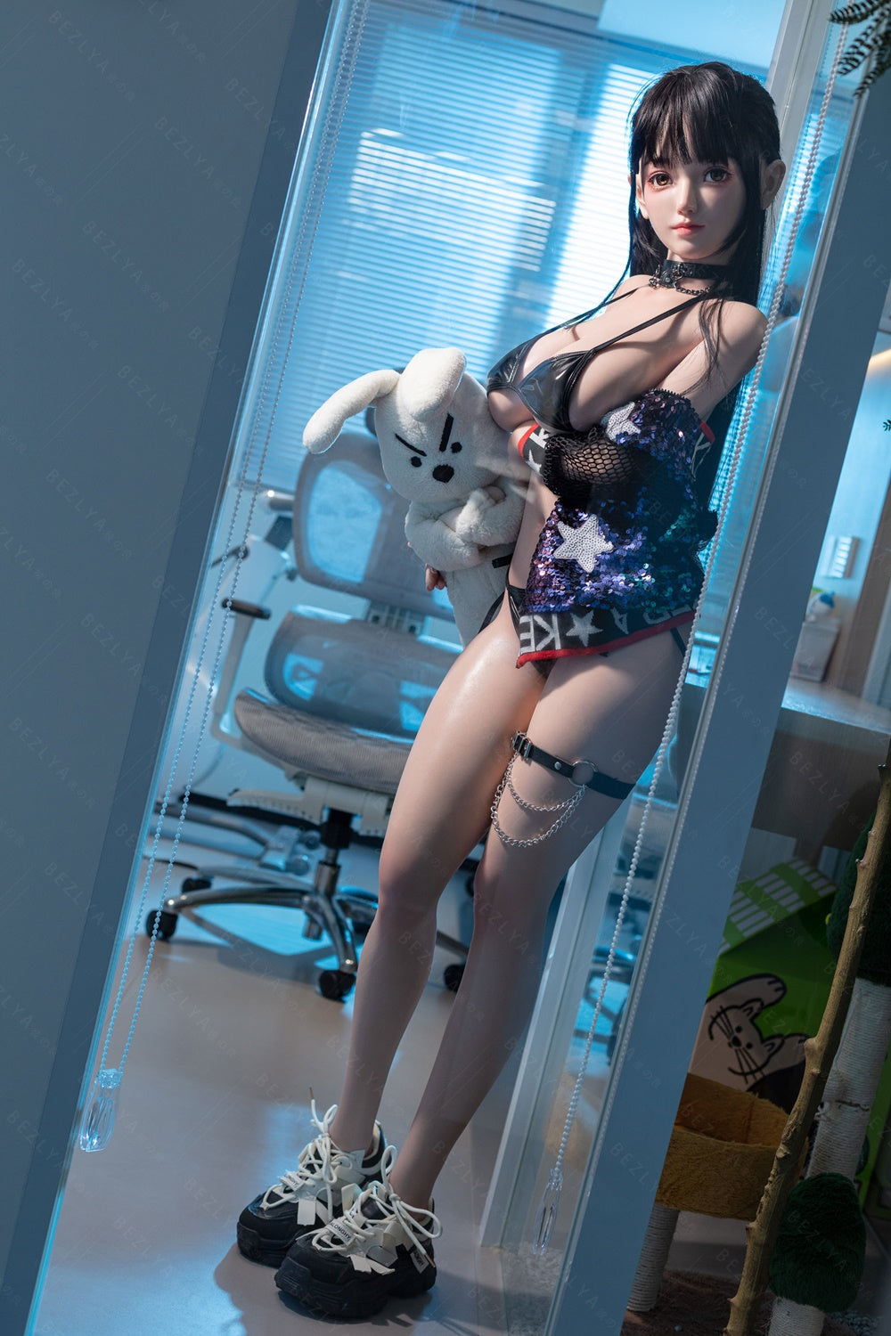 Bezlya - Paeonia - 145cm/4ft9 - 2.2CF F-cup - Silicone Sex Doll